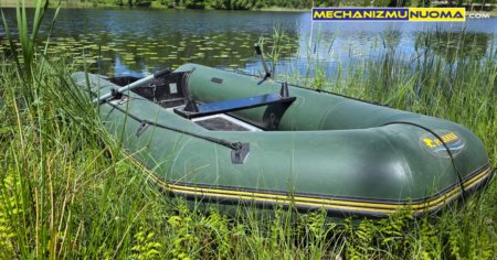 Valtis nuoma Vilnius Piranha 380 cm – 5 dalių kietas dugnas